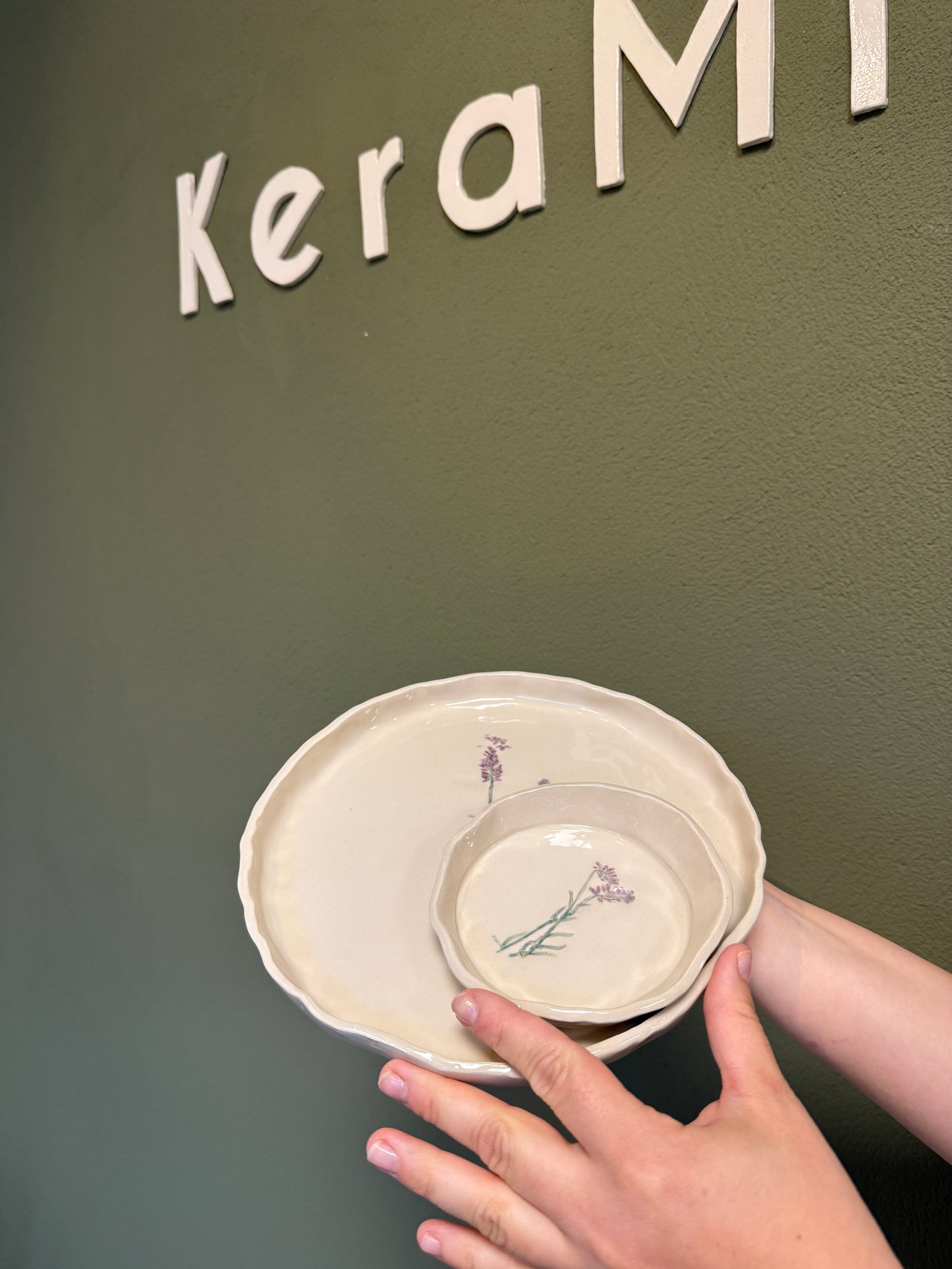 Töpfer Workshop - Chips & Dip Schale