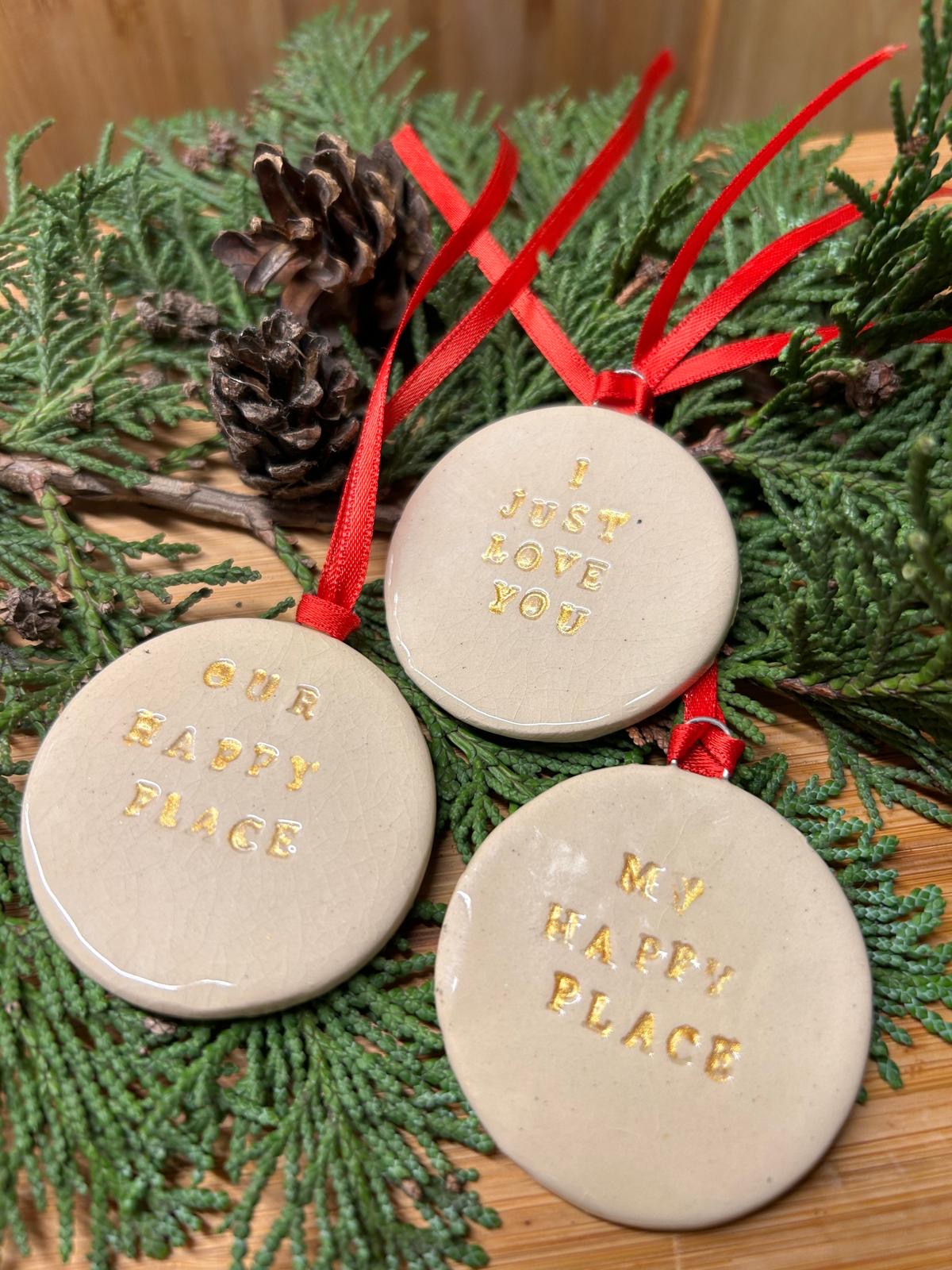 Pottery Workshop - Christmas Tree Ornaments