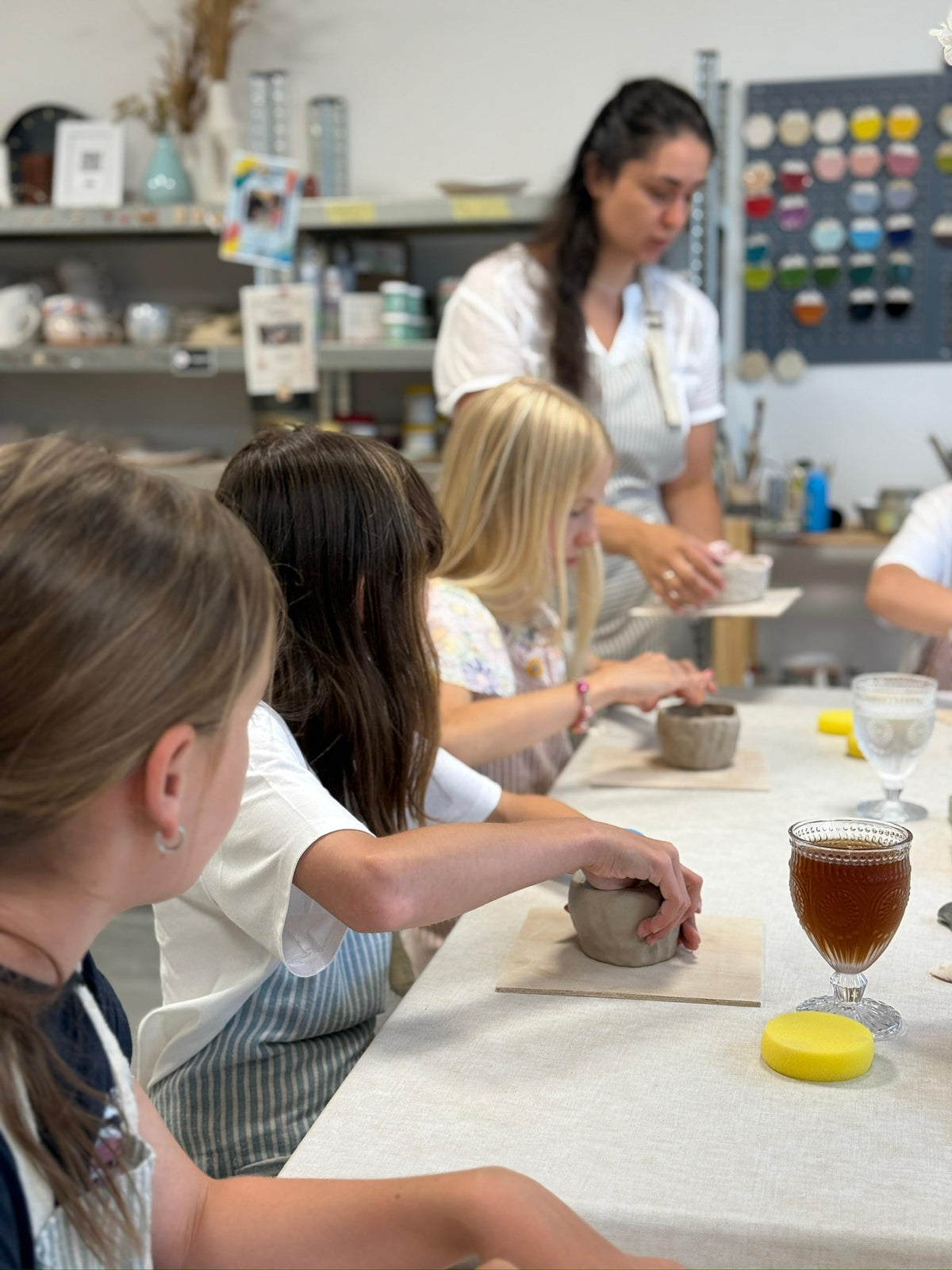 Kids Birthday Party - Pottery Workshop