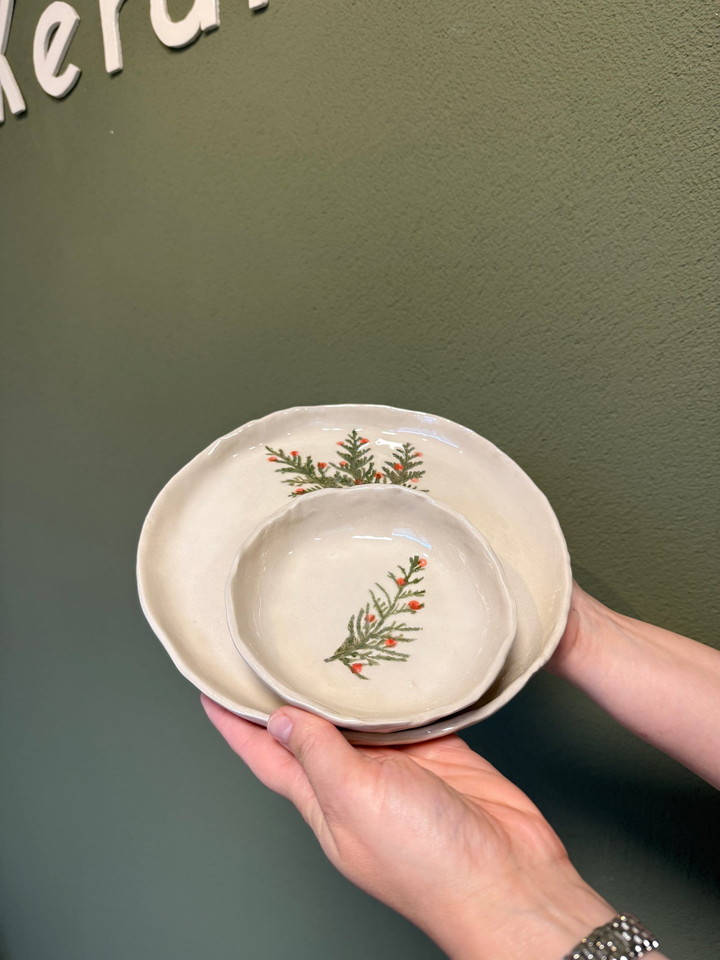 Töpfer Workshop - Chips & Dip Schale