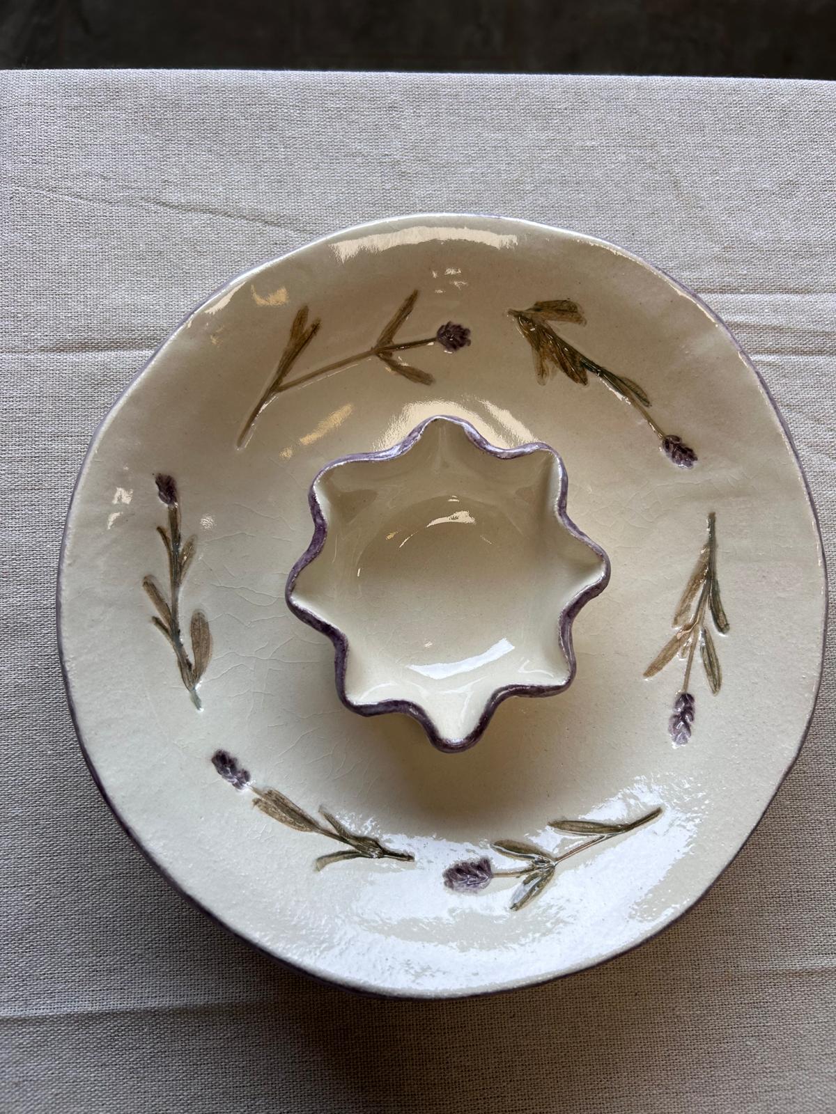 Töpfer Workshop - Chips & Dip Schale