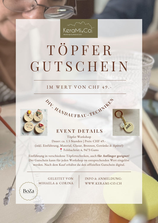 Gutschein im Wert von CHF 49.-