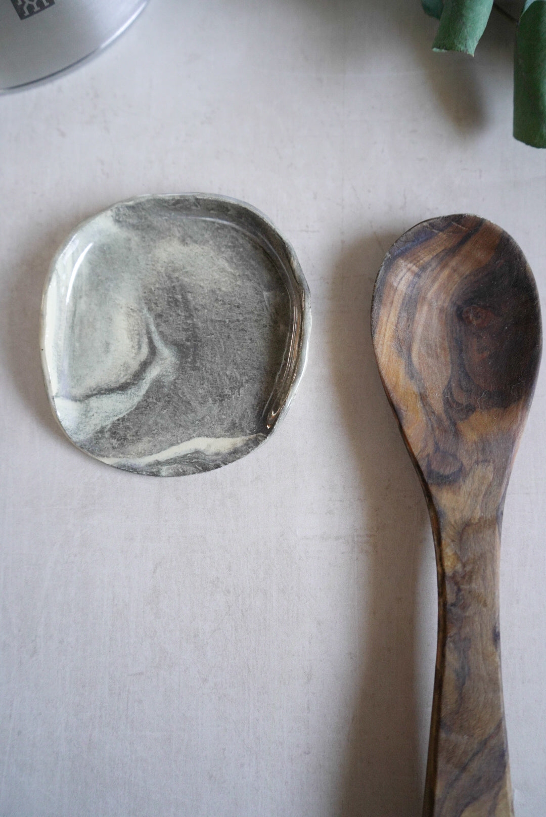 Spoon Rest - Marble Effect