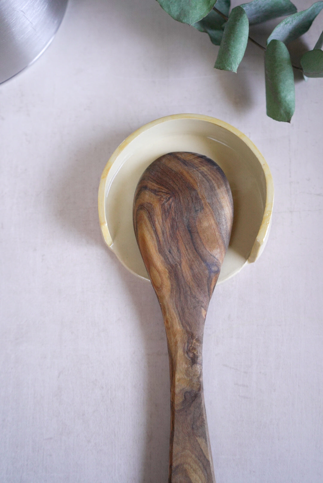 Spoon Rest - Red Flower