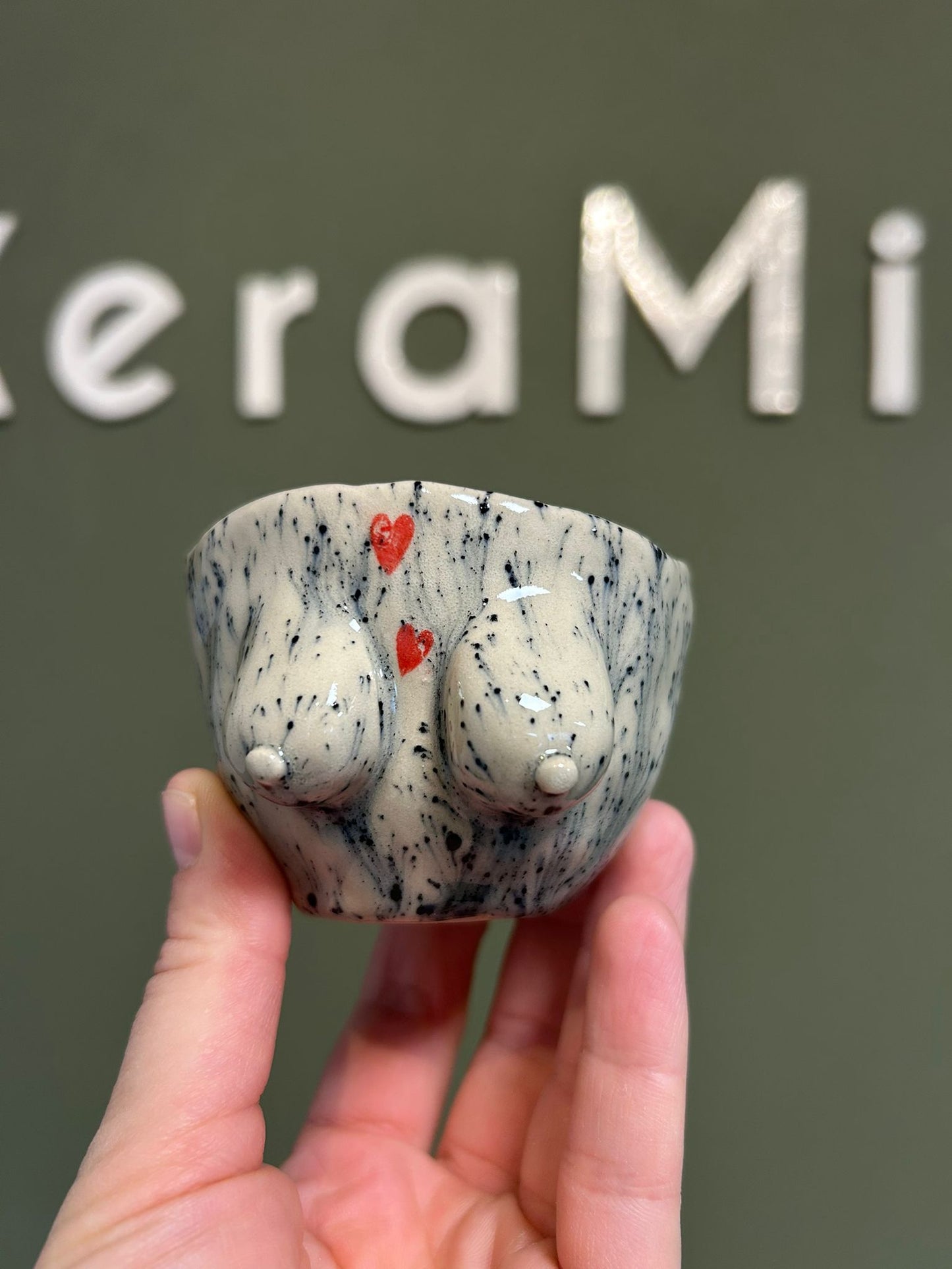 Töpfer Workshop - Boob Tasse